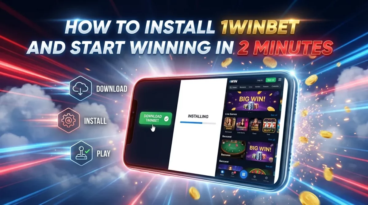 How to Install 1WinBet and Start Winning in 2 Minutes